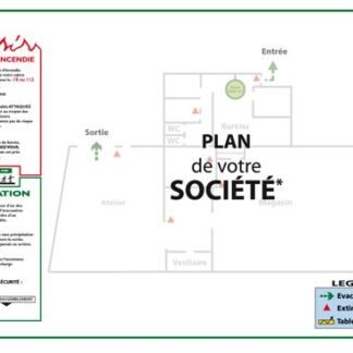 PLAN D'ÉVACUATION (A0373)