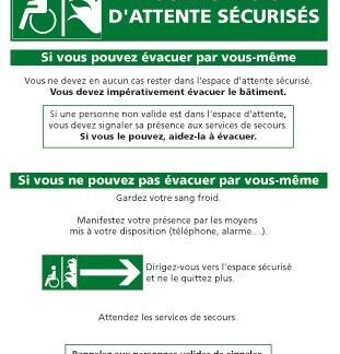 CONSIGNES POUR ESPACES D'ATTENTE SÉCURISÉS (B0367)