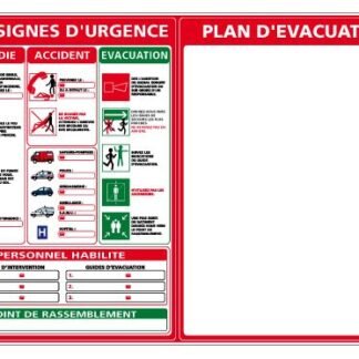 PLAN D'ÉVACUATION (A0400)