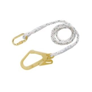 Longe de maintien au travail 2 mètres + connecteur et crochet 71207