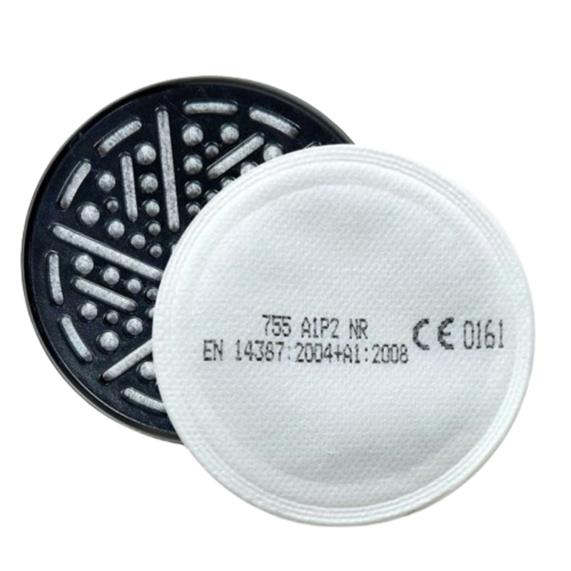 Masque respiratoire filtrant FFP2 sans valve DM171N protection poussières