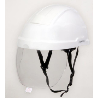 Casque de sécurité avec écran facial intégré pour électriciens
